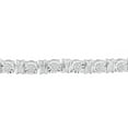 thumbnail image 4 of Beyond Brilliance 1/4 Ct Round and Baguette Diamond Tennis Bracelet for Women in 925 Sterling Silver (J-K, I3), 4 of 4
