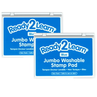 Jumbo Washable Ink Pads: Blue – Steps to Literacy