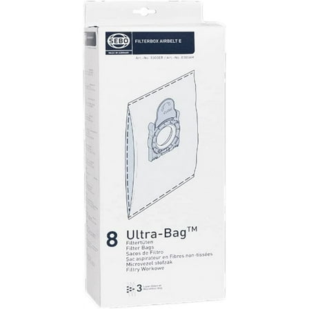 Sebo Dust Bag Airbelt E / 8