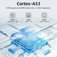 thumbnail image 3 of RG 35XXPro Handheld Game Consoles Linux 64-bit System Portable Pocket Arcade Support 30+ Simulators WiFi Bluetooth HD Output White, 3 of 8