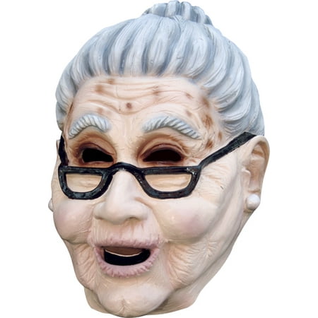 Grandma Old Lady Adult Mask for Halloween Costume - Walmart.com