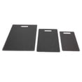 thumbnail image 3 of Cutting Board Set, Imitation Marble Pattern 3Pcs Kitchen Accessory Chopping Board   For Restaurant For Kitchen For Home Black, 3 of 8