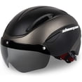 thumbnail image 1 of Casco de bicicleta Shinmax BC-001 para hombre y mujer con gafas, 1 of 9