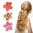 thumbnail image 2 of Sweet Girls High Ponytail Hair Lovely Female Colorful Flower Shape Hair Casual Banquet Hair Clip for Girls, 2 of 5