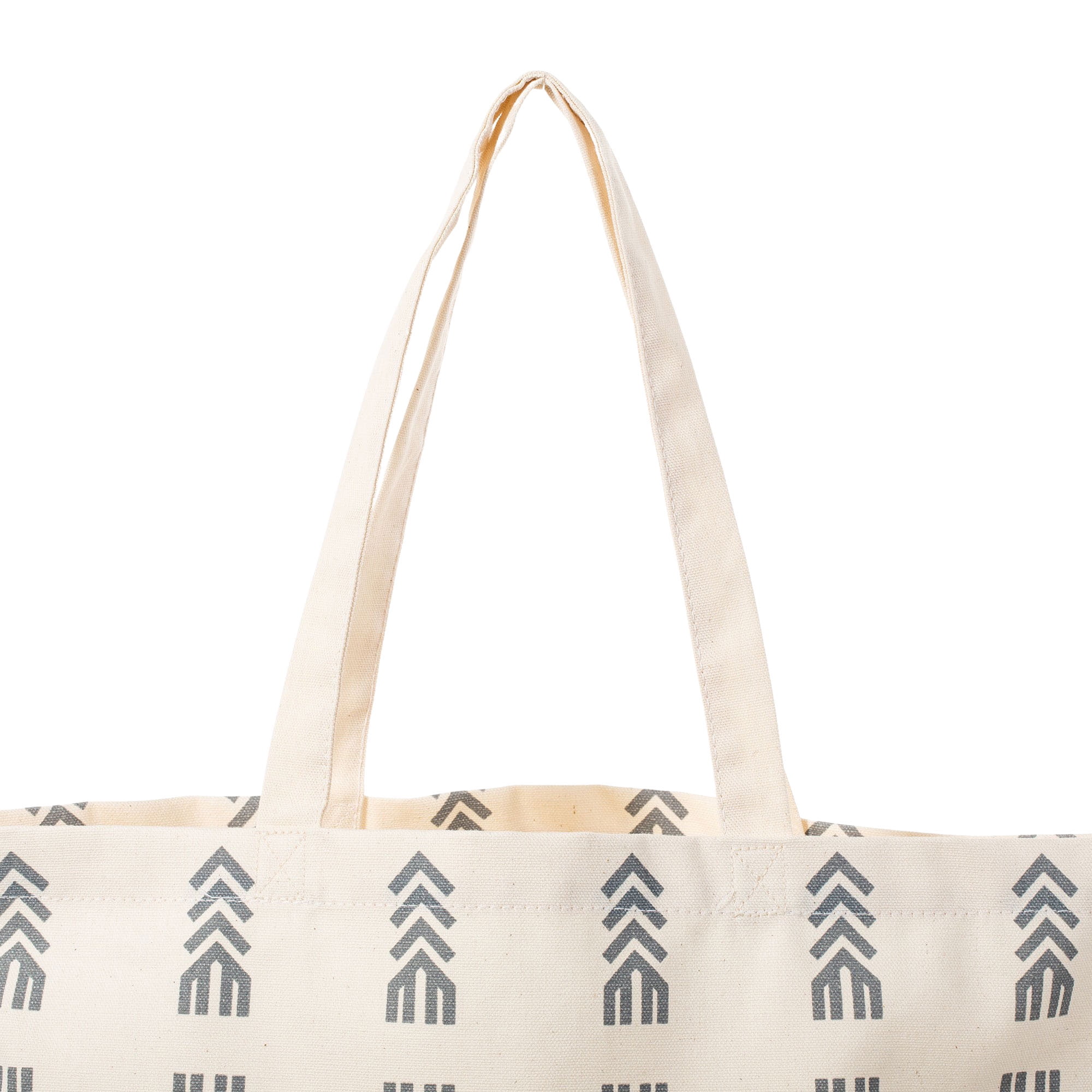 Pattern Canvas Shopping Tote Bag
