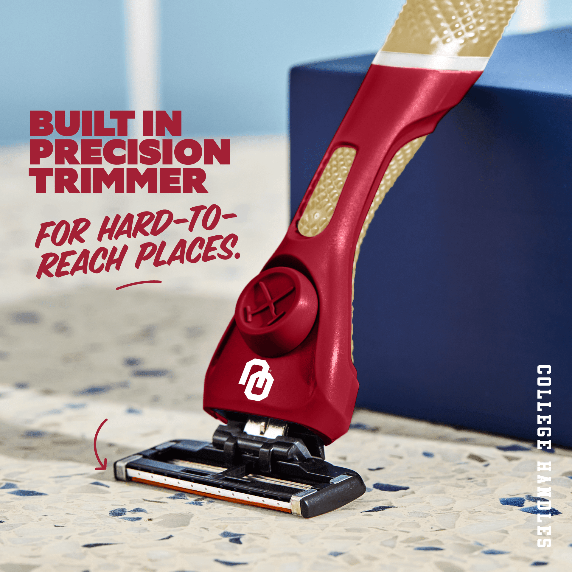 Dollar Shave Club Oklahoma 6-Blade Razor Starter Set With Limited-Edition Handle