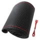 thumbnail image 3 of Cubierta trenzada para volante de coche 38cm con hilo de aguja accesorios antideslizantes para automóvil, 3 of 9
