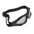 thumbnail image 2 of Gafas de seguridad para tiro con paintball, tácticas, antivaho, lentes negras Lente negra, 2 of 9