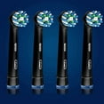 thumbnail image 6 of Oral-B Crossaction Electric Toothbrush Replacement Brush Head Refills, Black , 4 Count (Pack of 1), 6 of 6