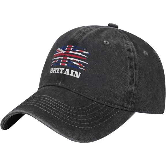 America Flag Britain British Caps Vintage Baseball Cap for Men Women Funny Adjustable Dad Hats
