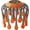 Orange, variant on Head Massager for Migraine Relief with Music: The Vibra Calm, Electric Head Massager Scalp, 5 Modes & 360° Adjustable Headache Massager for Migraines with 20 Vibrating Points (Gray)