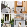 thumbnail image 3 of XIBUFE Mesh Dog Gate, Pet Gate Magic for Dogs Doggy Gates for Inside, 3 of 7