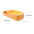 thumbnail image 2 of HAKIDZEL 1Pcs Plastic Cat Grass Planter for Indoor Use 11.8X3.7X2.2in, 2 of 8