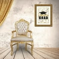 thumbnail image 3 of Kimberly, Allen 11x14 Gold Ornate Wood Framed with Double Matting Museum Art Print Titled - Congrats Grad, 3 of 4