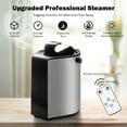 thumbnail image 4 of Patiojoy Portable Steam Sauna Spa Household Personal Sauna Tent with 9-Level Temperature &Timer Black, 4 of 5