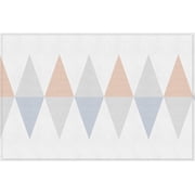 Parklon Ultra-Soft Cushioned Baby Play Mat (Urban Object + Fabric Grey, One-Piece, Reversible, Water Resistant, Medium)