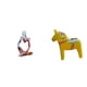 thumbnail image 1 of Figura de caballo de resina con la inscripción "Pensador abstracto", escultura coleccionable para estantería, dormitorio, oficina, cajón, en, 1 of 8