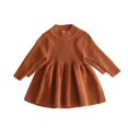 thumbnail image 5 of Bébés Filles Robes Jupes Manches Longues Vêtements d'Automne d'Hiver 0-5 Ans, 5 of 5