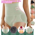 thumbnail image 3 of Bragas Planas De Cintura Alta Para Mujer Ropa Interior De Respiración Sexy Confort Shaperpangjing, 3 of 4