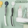 thumbnail image 5 of Weloille Cleaning Brush Hard Bristle Crevice Cleaning Brush Scrub Brush for Tile Grout Crevice Toilet Kitchen Bathroom Window Track Vehicle Faucets Countertops Grill, 5 of 7