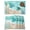 Green, variant on Navy Blue Turtle Coastal Placemats Set of 6 Waves Seaside Summer Beach Ocean Place Mats Indoor Wipeable Table Mats Washable Dining Table Placemats for Kitchen Holiday Party Home Decor 13x19 Inch