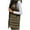 Khaki, variant on Lindreshi Puffer Vest Women Plus Size Clearance Ladies Solid Color Hooded Vest Zipper Sleeveless Pocket Mid-length Jacket