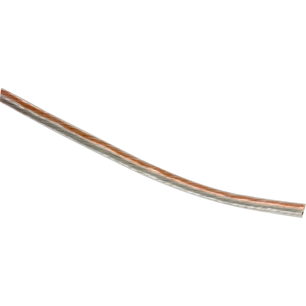 GE 50ft Speaker Wire, 14AWG, Direct Wire, Clear, 34463