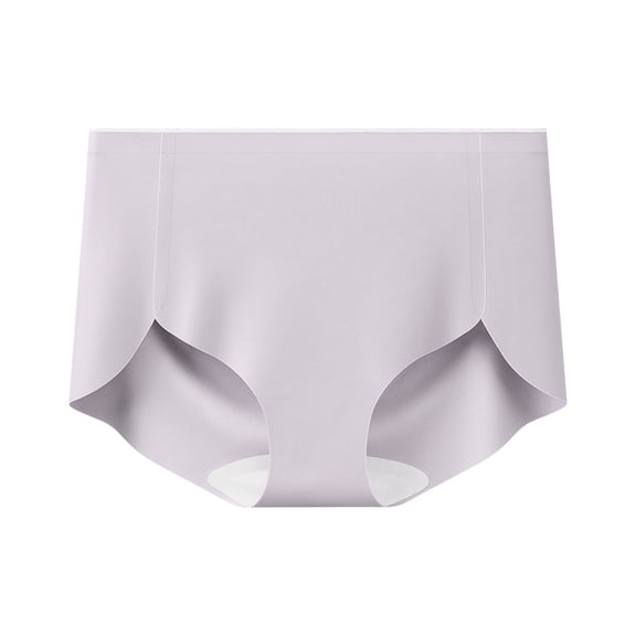 Jalioing Seamless Cotton Briefs Women's Comfort Breathable Full Coverage Panty Ladies No Show Underwear