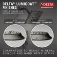 thumbnail image 3 of Delta Faucet T17T443-KS-PR Trillian Tub/Shower, Lumicoat Black Stainless, 3 of 6