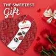 thumbnail image 5 of Russell Stover Valentine's Day Red Velvet Truffle in Milk & Dark Chocolate Candy Heart Gift Box, 9.46 oz. (17 Pieces), 5 of 8