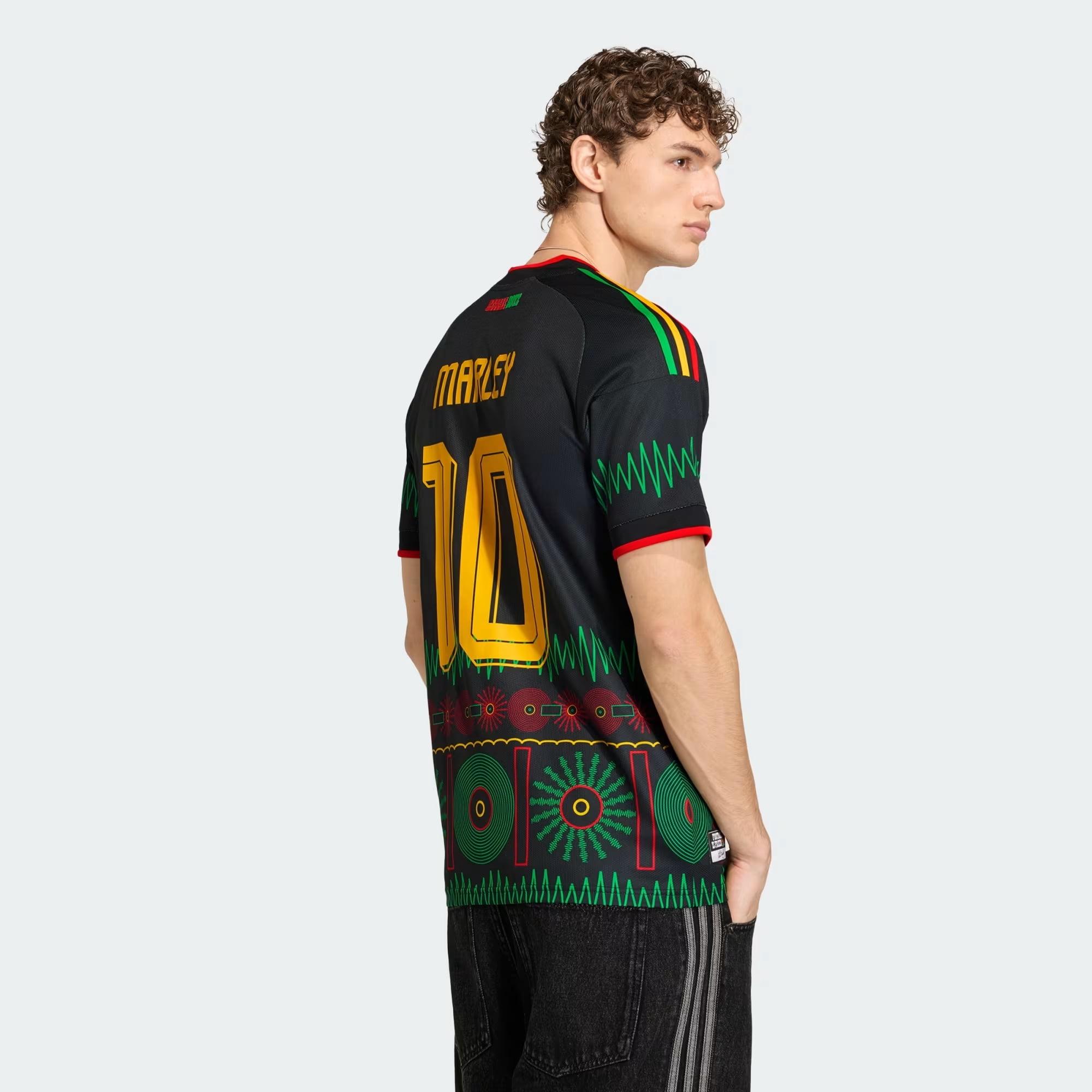 adidas Jamaica 2026 x Bob Marley #10 Away Jersey