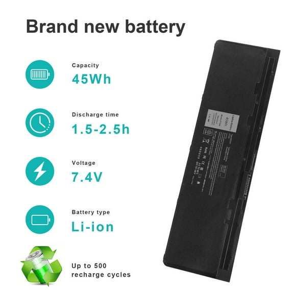 Battery For Dell Latitude 7000 E7240 E7250 WD52H VFV59 451-BBFT KWFFN 7.4V 45Wh Battery