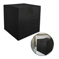 thumbnail image 4 of Lanfini Outdoor Vertical Air Conditioner Cover Waterproof Windproof Oxford Fabric Black for AC Unit Protection 32x32x36 26x26x32 20x20x26 Inch, 4 of 5