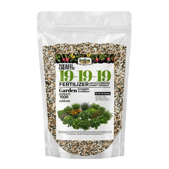 Old Cobblers Farm 19-19-19 Food Plot Fertilizer, Balanced Nutrition, 10 lbs
