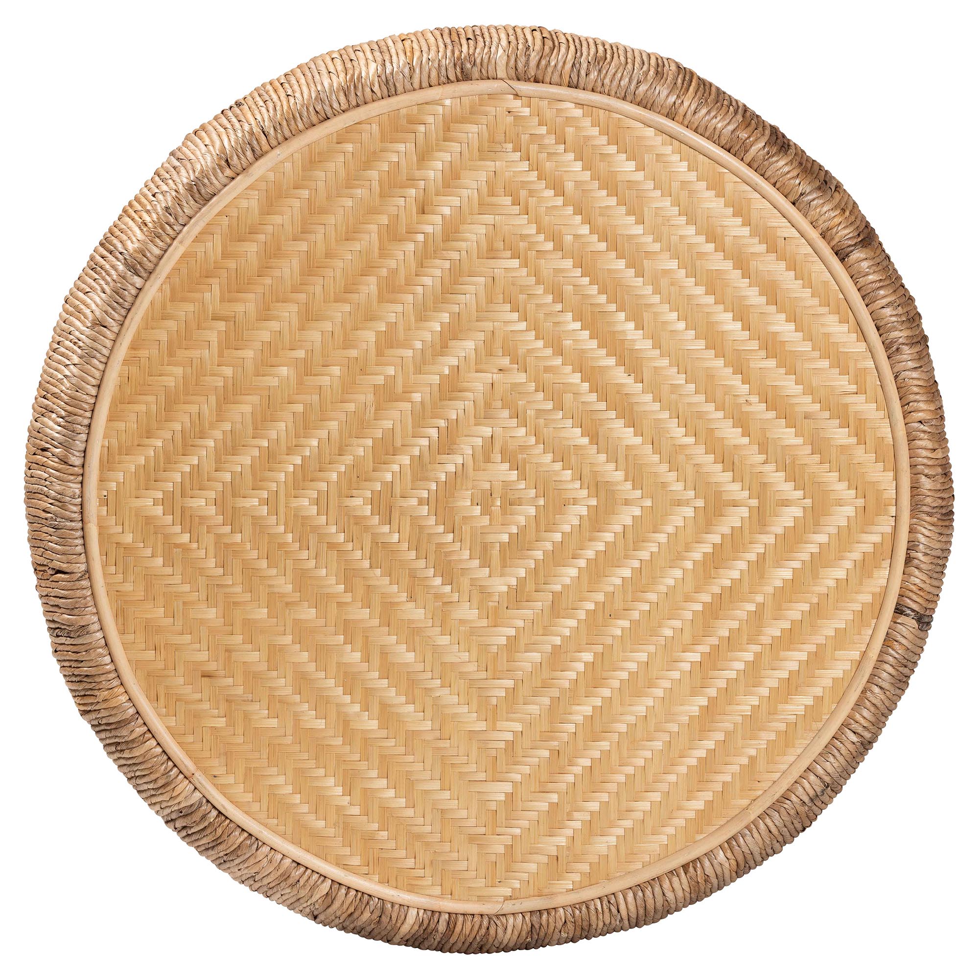 bali & pari Roma Boho Coffee Table, Natural Brown
