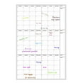 thumbnail image 4 of Ayprnig Wall Calendar Dry Erase, Undated Three Month Wall Calendar, Blank Monthly Planner for Home Office Organization, Includes Double-Sided Sticky Dots and 2 Marker Pens, Reusable 24*36 Inch, 4 of 8