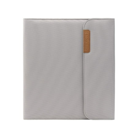 Rocketbook Capsule 2.0 Folio Cover for Rocketbook Core, Panda and Fusion Notebooks - Gray - Letter Size (8.5" x 11") - 100% Recyclable Cover with Pen Holder, Magnetic Clasp and Inner Storage Space