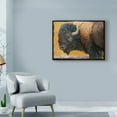 thumbnail image 3 of Chris Vest 'Bison Portrait Iii' Canvas Art, 3 of 4