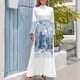 thumbnail image 3 of Vestido largo Winter-Schnee-Mumin-Welt Vestido de verano de mujer 2024 Vestidos para eventos especiales, 3 of 4