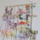 thumbnail image 3 of Soporte modern zos de pelo, exhibición de almacenamiento, bor tejida, decoración de joyería, horquils para colgar en pared, cintas para Colco Titular de lazo de pelo, 3 of 8