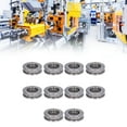 thumbnail image 3 of 10pcs Axial Thrust Ball Bearings Plane Thrust Ball Bearing Kit - Shaft Rings + Base Rings + Rolling Rings, 3 of 8