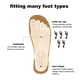 thumbnail image 4 of Zapatos para niños Resbalón de lona transpirable en mocasines planos Elástico ajustable casual 42-46 EVA Calzado perezoso resistente al aire libre 42 Inevent AP003942-01, 4 of 7