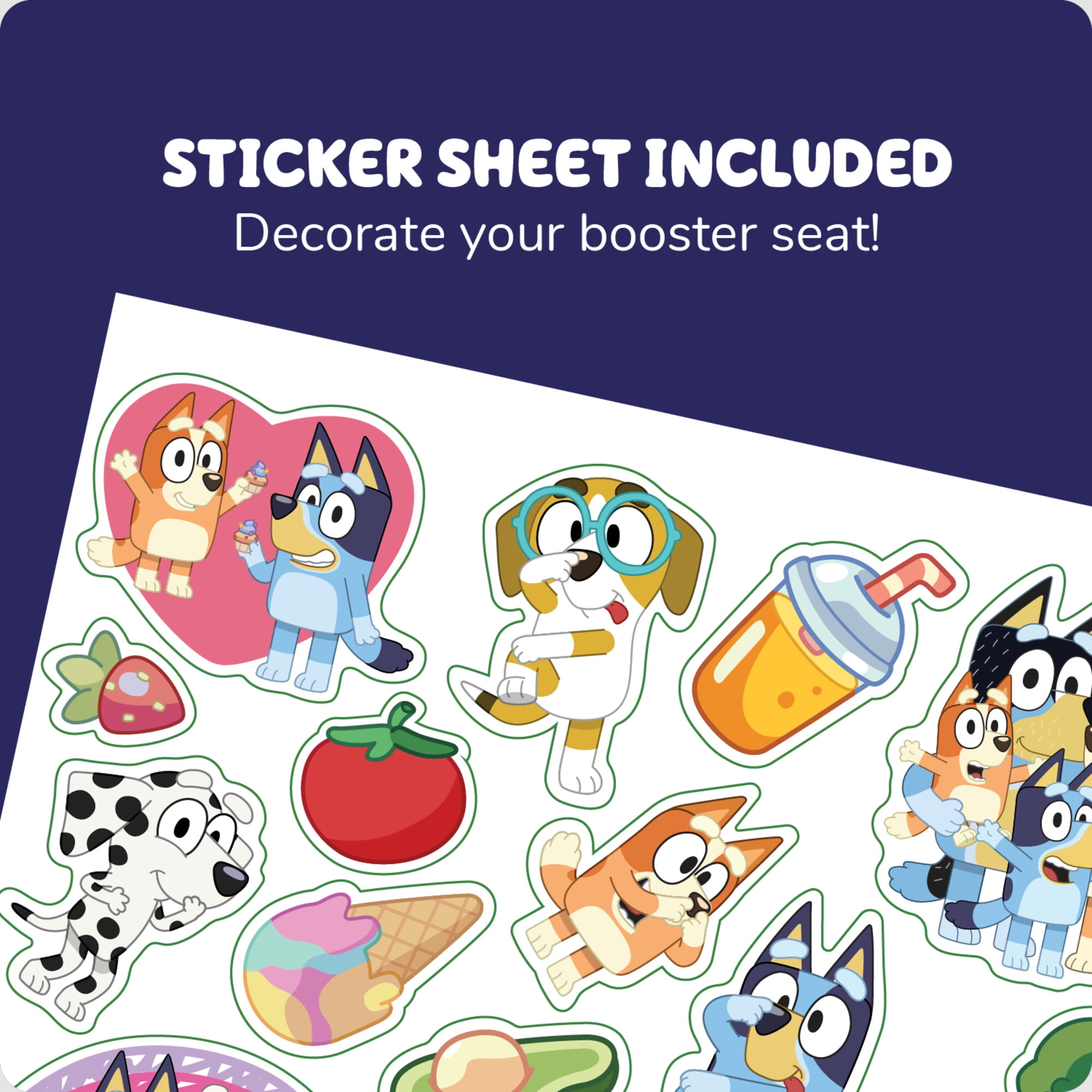 The First Years Bluey Mealtime Booster Seat - Toddler Feeding Seat
