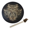thumbnail image 2 of Shaman Drum Tree of Life Siberian Vegetarian Shaman Drum Sound Healing Tool Hand Decorative Music Lover Frame Drum Craft 10 Inch, 2 of 22