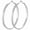 Silver-30mm, variant on 925 Silver Plated Hoop Earrings for Women, Large Lightweight Thin Hoops with 925 Sterling Silver Posts, Hypoallergenic Sensitive Ear Jewelry, 5 Sizes 30-70mm