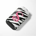 thumbnail image 3 of Carolines Treasures CJ1037-SCC Letter S Initial Monogram - Zebra Stripe And Pink Can Or Bottle  Hugger, 3 of 5