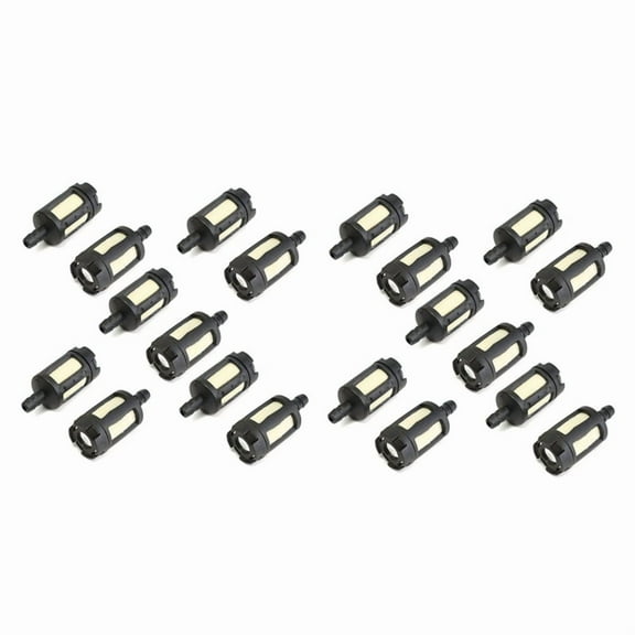 20PCS Chainsaw Filters,20 x Filter,Black