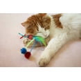 Vibrant Life Mesh Feather Ball Cat Toy, Color May Vary