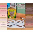 thumbnail image 2 of Marcadores Crayola 58-7804 Punta Maxi Lavable Paquete de 24, 2 of 5