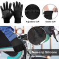 thumbnail image 5 of Guantes de calentamiento de invierno unisex Yashi antideslizantes para pantalla táctil, 5 of 5